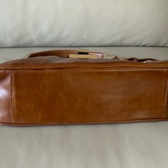 Jimmy Choo bag Brown Leather w/ Gold Accents - Picture 11 of 11